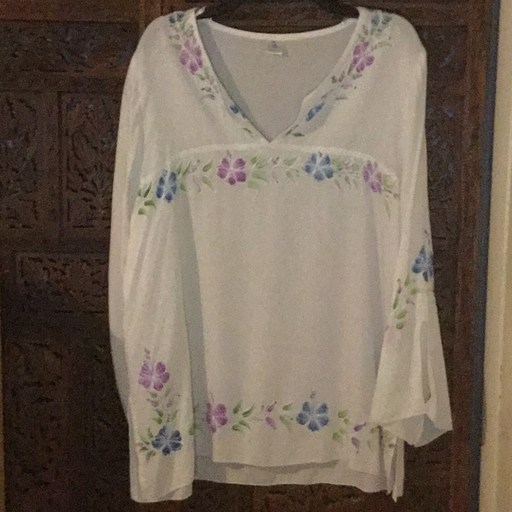 X-Large Embroidered Tunic
